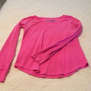 Victoria’s Secret pink thermal tee size medium